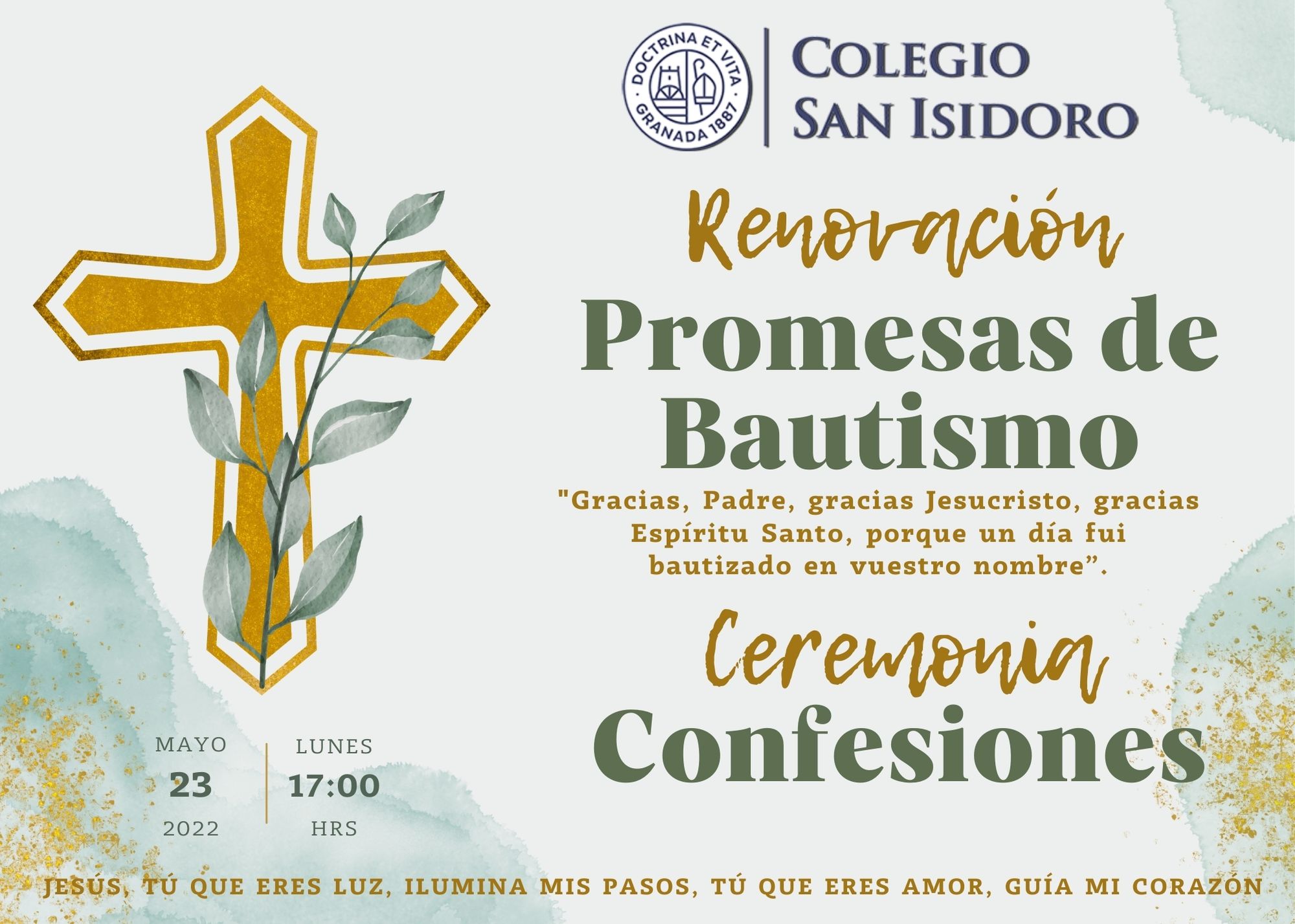 Renovación de Promesas de Bautismo y Primeras Confesiones